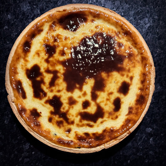 Flan parisien à la pâte brisée : la recette du chef Lebi Lanzarote - La Vanille de Rose